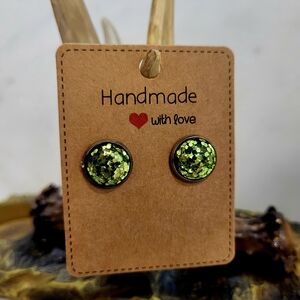 Handmade Glitter Earrings